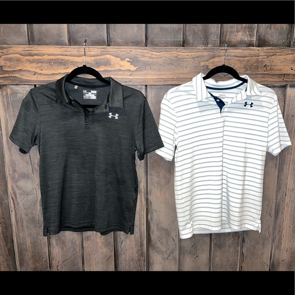 Under Armour Other - Under Armour dri fit polo bundle boys